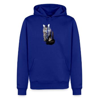 Indie the Cute Cat - Men's Premium Hoodie - royal blue - Front
