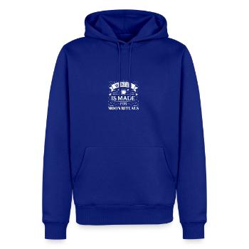 Winter Is Made for Moon Rituals Mystic Design - Men's Premium Hoodie - royal blue - Front