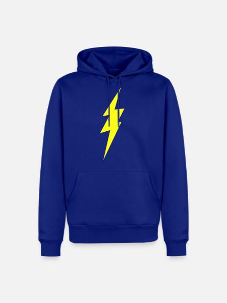 Lightning Bolt - Men's Premium Hoodie - royal blue