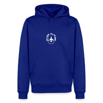 My First Airplane Ride Vacation Trip Traveler - Men's Premium Hoodie - royal blue - Front