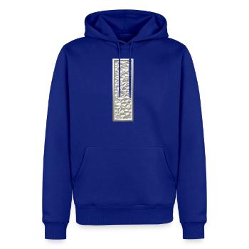 I, letter, letter I, initial, initial I, monogram, - Men's Premium Hoodie - royal blue - Front