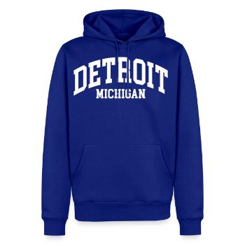 Detroit - Men's Premium Hoodie - royal blue - Front
