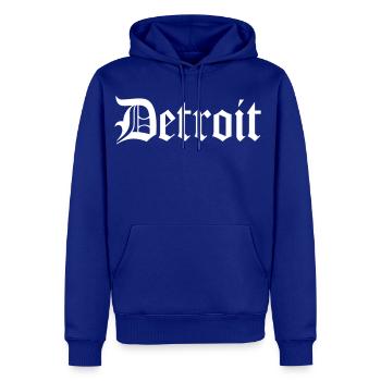 Detroit - Men's Premium Hoodie - royal blue - Front