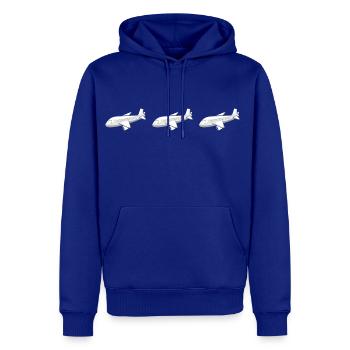 Airplane - Men's Premium Hoodie - royal blue - Front