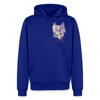 Lilacs Spring flowers - Men's Premium Hoodie - royal blue - Front