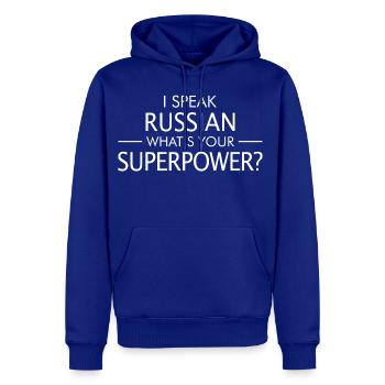 I Speak Russian Whats - Men's Premium Hoodie - royal blue - Front