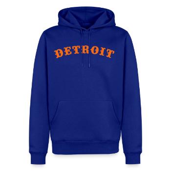 detroit - Men's Premium Hoodie - royal blue - Front