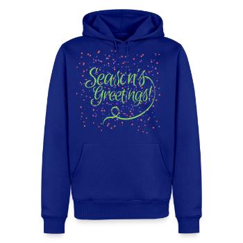 Seasons Greetings - Men's Premium Hoodie - royal blue - Front
