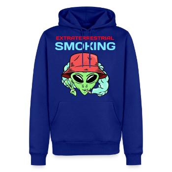 THE EXTRATERRESTRIAL SMOKERS - Men's Premium Hoodie - royal blue - Front