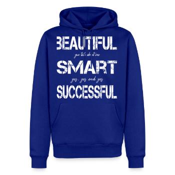 beautiful successful smart - Men's Premium Hoodie - royal blue - Front