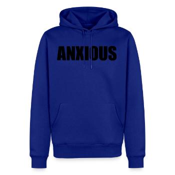 Anxious - Men's Premium Hoodie - royal blue - Front
