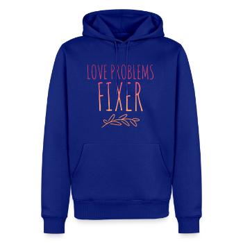 Love Problem Fixer - Men's Premium Hoodie - royal blue - Front
