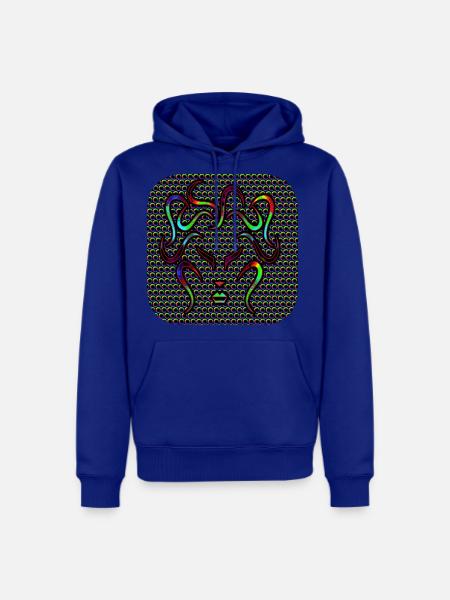 Stylish Face - Men's Premium Hoodie - royal blue