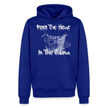 Feel The Heat In The Sauna! - Men's Premium Hoodie - royal blue - Front