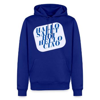 Greetings - Men's Premium Hoodie - royal blue - Front