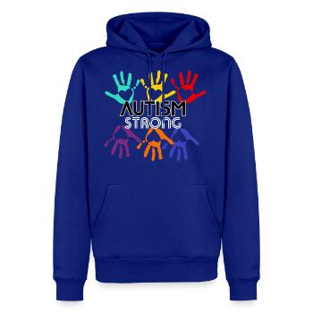 Autism Awareness Strong Cricut Shirt - Men's Premium Hoodie - royal blue - Front