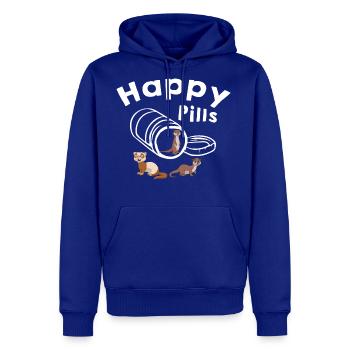 Ferret Happy Pills - Men's Premium Hoodie - royal blue - Front