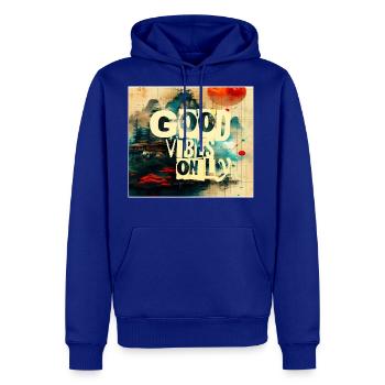 THE GOOD HEADLINE - Men's Premium Hoodie - royal blue - Front