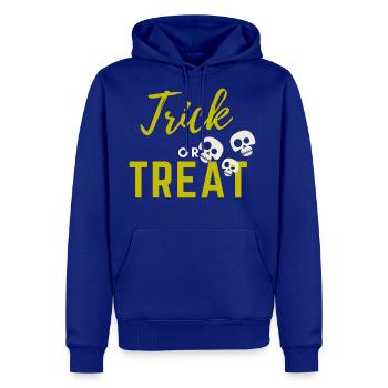 trick or treat - Men's Premium Hoodie - royal blue - Front