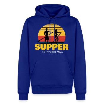 Supper My Favorite Meal - Men's Premium Hoodie - royal blue - Front