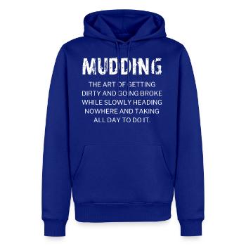 Mudding Definition Mud Bogging Racing - Men's Premium Hoodie - royal blue - Front