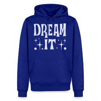 DREAM IT - Men's Premium Hoodie - royal blue - Front