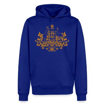 AUSTRALIA COAT OF ARMS - Men's Premium Hoodie - royal blue - Front