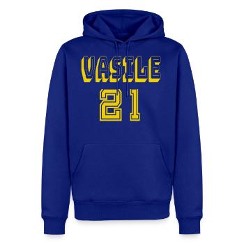 Design With Coat of Arms of Moldova - Men's Premium Hoodie - royal blue - Front