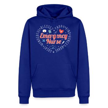 Emergency Nurse - Men's Premium Hoodie - royal blue - Front