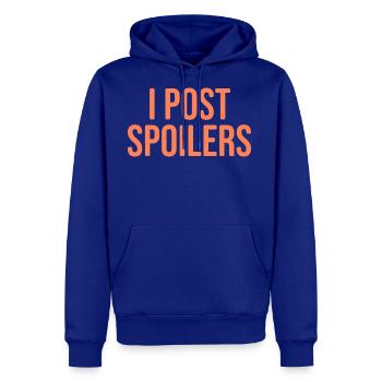 I Post Spoilers trending - Men's Premium Hoodie - royal blue - Front