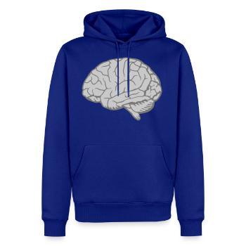 Brain Anatomy Organ - Men's Premium Hoodie - royal blue - Front