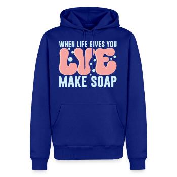 Soap Maker Soapmaking Soap Making - Men's Premium Hoodie - royal blue - Front