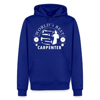 World s Best Carpenter Gift - Men's Premium Hoodie - royal blue - Front