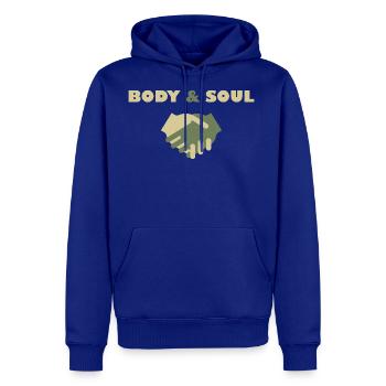 Body and Soul - Men's Premium Hoodie - royal blue - Front