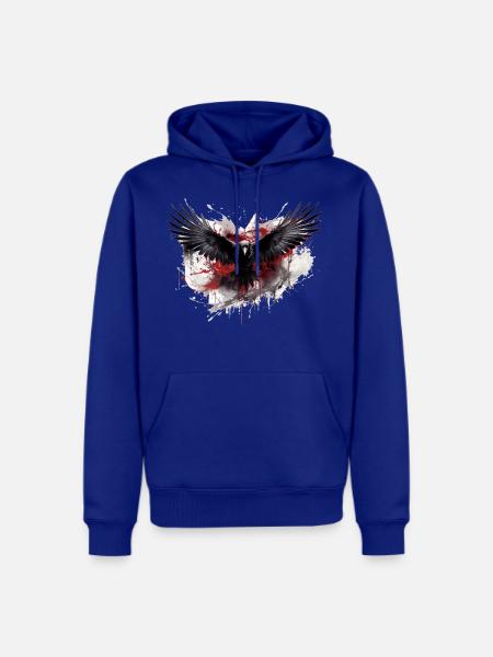 Raven - Men's Premium Hoodie - royal blue