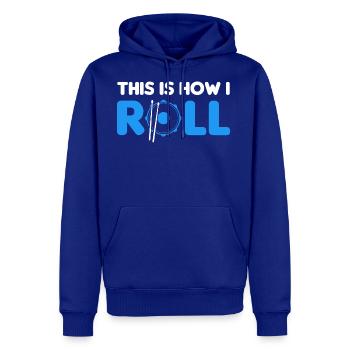 Drummer Drums Drumsticks Musician Outfit - Men's Premium Hoodie - royal blue - Front