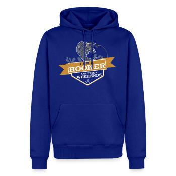 I m A Hooker On The Weekends - Men's Premium Hoodie - royal blue - Front