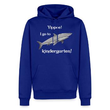 Kindergarten shark toddler - Men's Premium Hoodie - royal blue - Front