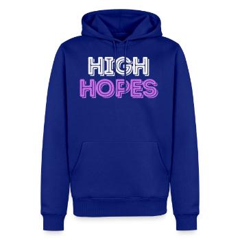 High Hopes - Men's Premium Hoodie - royal blue - Front