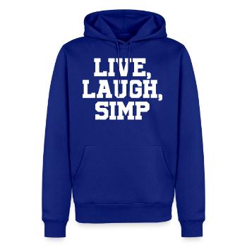 Live Laugh - Men's Premium Hoodie - royal blue - Front