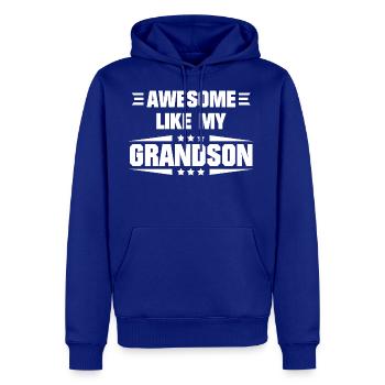 Awesome Like My Grandson - Men's Premium Hoodie - royal blue - Front