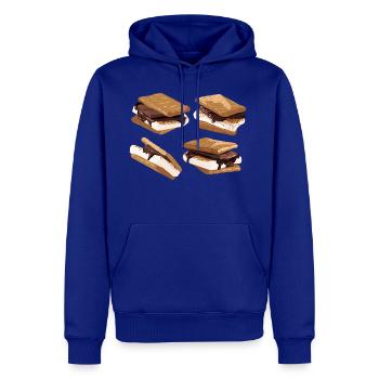 Assorted Chocolate Marshmallow Smores - Men's Premium Hoodie - royal blue - Front