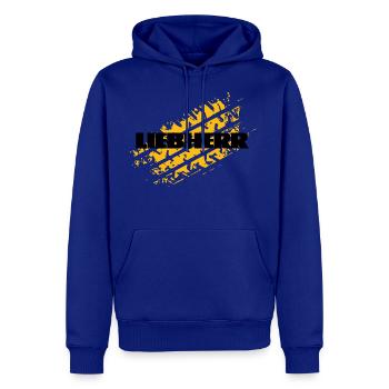 Liebherr Mud - Men's Premium Hoodie - royal blue - Front
