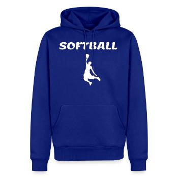 softball - Men's Premium Hoodie - royal blue - Front