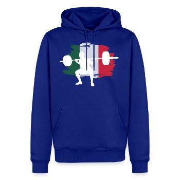 Italian Squats Powerlifting - Men's Premium Hoodie - royal blue - Front