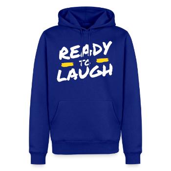 Ready To Laugh - Men's Premium Hoodie - royal blue - Front