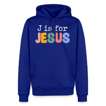 Jesus - Men's Premium Hoodie - royal blue - Front