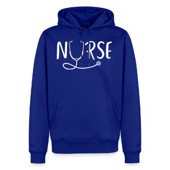 Nurse Design With Stethoscope - Men's Premium Hoodie - royal blue - Front