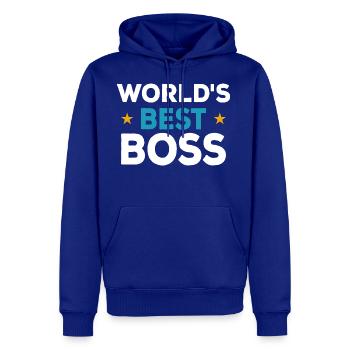 World s Best Boss Funny Best Boss 1 - Men's Premium Hoodie - royal blue - Front
