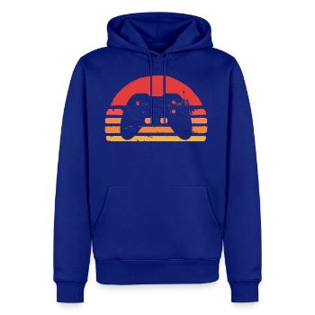 Sunset Controller - Men's Premium Hoodie - royal blue - Front